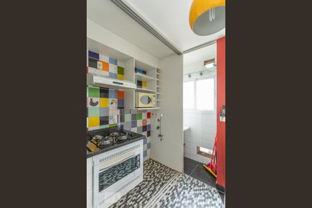 Cozinha de apartamento para alugar com 2 quartos, 53m² em Barra Funda, São Paulo