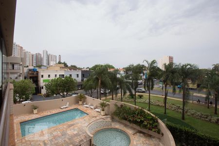 Vista da varanda (esquerda) de apartamento para alugar com 3 quartos, 156m² em Jardim Irajá, Ribeirão Preto