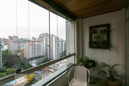 Varanda de apartamento para alugar com 3 quartos, 100m² em Funcionários, Belo Horizonte