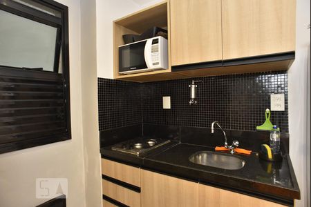 Studio à venda com 33m², 1 quarto e 1 vagaCozinha