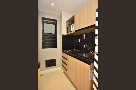 Studio à venda com 33m², 1 quarto e 1 vagaCozinha