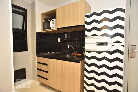 Studio à venda com 33m², 1 quarto e 1 vagaCozinha