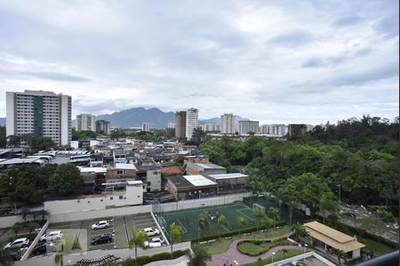 Vista da Varanda de kitnet/studio para alugar com 1 quarto, 33m² em Jacarepaguá, Rio de Janeiro