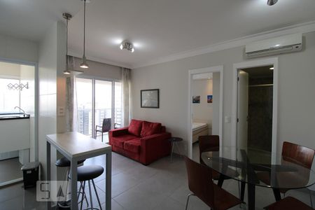 Sala de apartamento para alugar com 1 quarto, 49m² em Vila Gertrudes, São Paulo