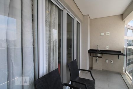 varanda de apartamento para alugar com 1 quarto, 49m² em Vila Gertrudes, São Paulo