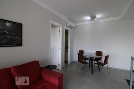 Sala de apartamento para alugar com 1 quarto, 49m² em Vila Gertrudes, São Paulo