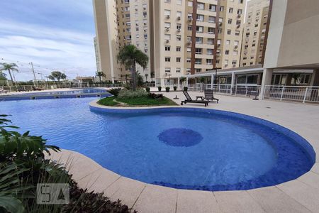 Área comum - Piscina de apartamento para alugar com 2 quartos, 54m² em Marechal Rondon, Canoas