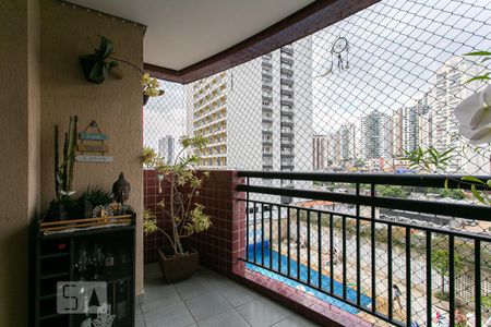 Varanda de apartamento para alugar com 3 quartos, 87m² em Vila Regente Feijó, São Paulo