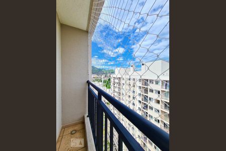 Varanda de apartamento para alugar com 2 quartos, 48m² em Sampaio, Rio de Janeiro