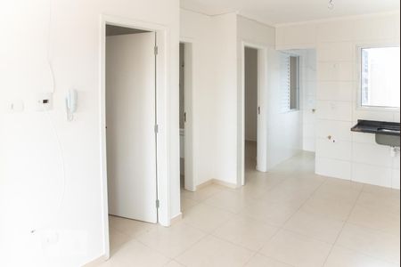 Sala/Cozinha de apartamento à venda com 2 quartos, 40m² em Vila Guilhermina, São Paulo