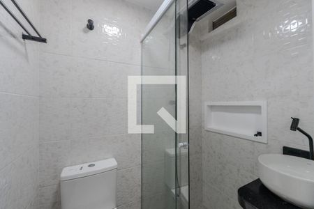 Banheiro Social de apartamento para alugar com 1 quarto, 30m² em Bela Vista, São Paulo
