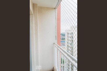 Varanda da Sala de apartamento à venda com 3 quartos, 61m² em Vila Homero Thon, Santo André