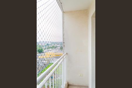 Varanda da Sala de apartamento para alugar com 3 quartos, 67m² em Vila Homero Thon, Santo André