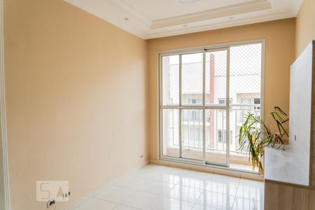 Sala de apartamento à venda com 3 quartos, 61m² em Vila Homero Thon, Santo André