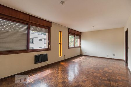 Sala de apartamento à venda com 3 quartos, 109m² em Petrópolis, Porto Alegre