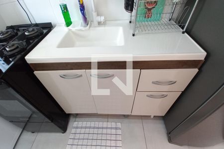 Apartamento para alugar com 47m², 2 quartos e 1 vagaDetalhe da Cozinha 