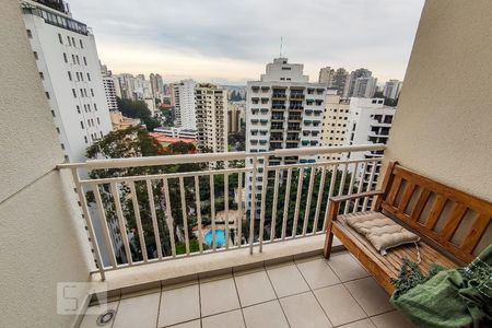 Varanda de apartamento para alugar com 1 quarto, 50m² em Vila Andrade, São Paulo