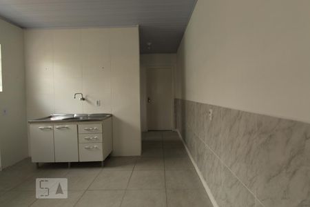 Sala - cozinha de casa para alugar com 1 quarto, 42m² em Santo Antônio, Porto Alegre