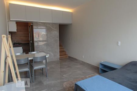 Studio para alugar com 30m², 1 quarto e sem vagaSala e Quarto