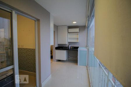 Varanda de kitnet/studio para alugar com 1 quarto, 34m² em Ipiranga, São Paulo