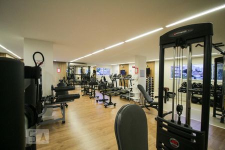 Studio para alugar com 34m², 1 quarto e 1 vaga Studio para alugar com 34m², 1 quarto e 1 vagaAcademia