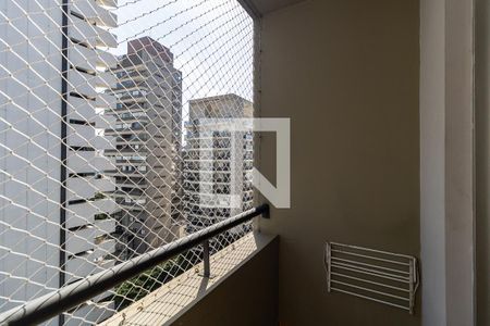 Varanda da Sala de apartamento para alugar com 1 quarto, 34m² em Aclimação, São Paulo