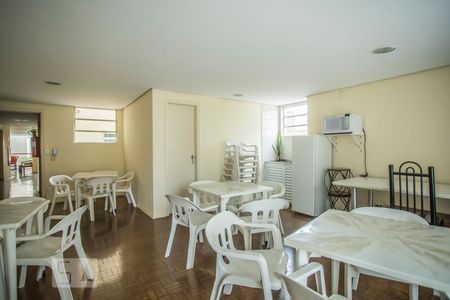 Apartamento para alugar com 46m², 2 quartos e 1 vagaÁrea comum - Salão de festas