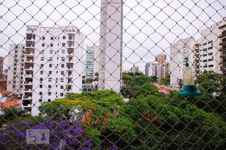 Vista de apartamento à venda com 1 quarto, 42m² em Indianópolis, São Paulo