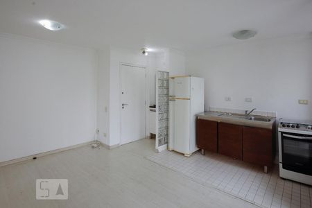 Sala de apartamento à venda com 1 quarto, 42m² em Indianópolis, São Paulo