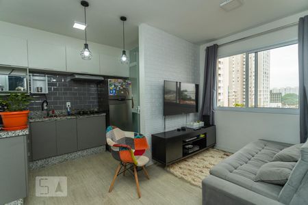 Sala de apartamento à venda com 1 quarto, 30m² em Água Branca, São Paulo
