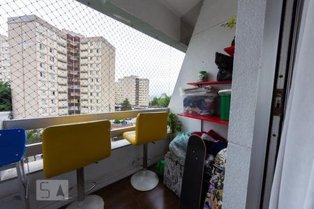 Sacada da sala de apartamento à venda com 3 quartos, 72m² em Vila Siqueira (zona Norte), São Paulo