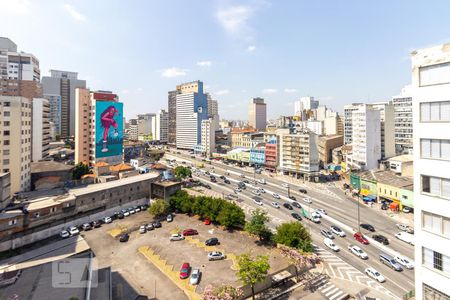 Vista de kitnet/studio para alugar com 1 quarto, 38m² em Centro, São Paulo