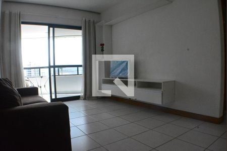 Área com varanda e vista para o mar de apartamento para alugar com 1 quarto, 60m² em Armação, Salvador