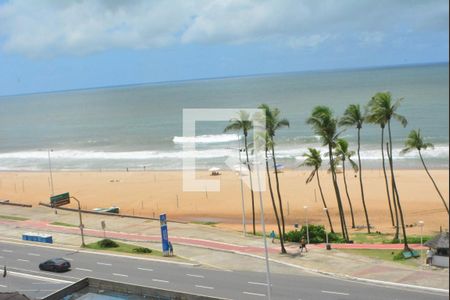Área com varanda e vista para o mar de apartamento para alugar com 1 quarto, 60m² em Armação, Salvador