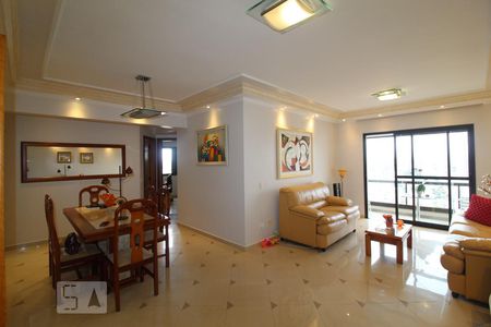 Sala de apartamento à venda com 3 quartos, 120m² em Barcelona, São Caetano do Sul