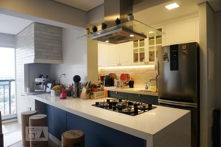 Apartamento à venda com 120m², 2 quartos e 2 vagasCozinha Americana