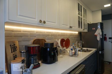 Apartamento à venda com 120m², 2 quartos e 2 vagasCozinha Americana