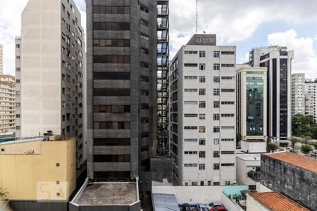 Vista da Sala de apartamento à venda com 1 quarto, 45m² em Vila Buarque, São Paulo