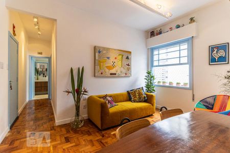 Sala de apartamento à venda com 1 quarto, 45m² em Vila Buarque, São Paulo