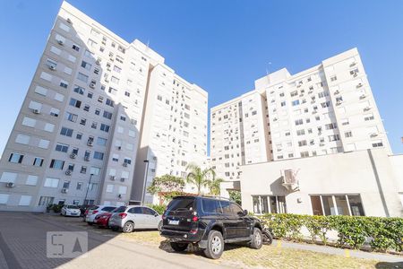 Apartamento à venda com 49m², 2 quartos e 1 vagaFachada do bloco