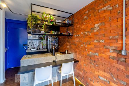 Sala de apartamento para alugar com 1 quarto, 36m² em República, São Paulo