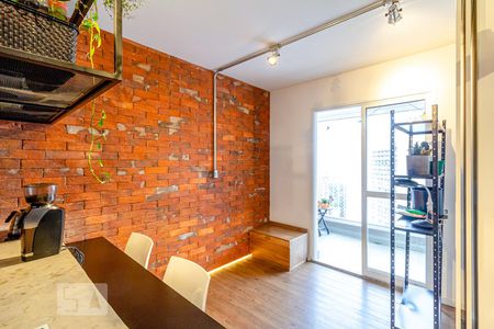 Sala de apartamento para alugar com 1 quarto, 36m² em República, São Paulo