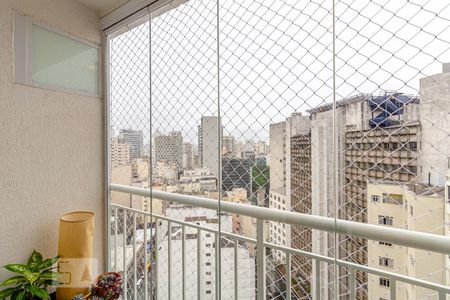 Varanda de apartamento para alugar com 1 quarto, 36m² em República, São Paulo