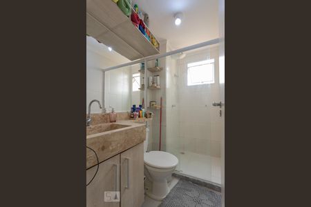 Banheiro de apartamento para alugar com 2 quartos, 46m² em Parque Jambeiro, Campinas