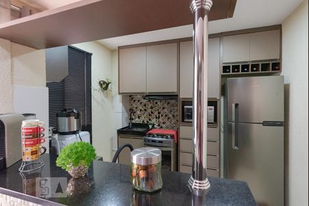 Cozinha de apartamento à venda com 2 quartos, 46m² em Parque das Cachoeiras, Campinas