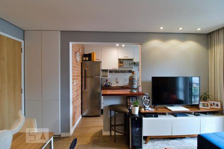Sala de apartamento para alugar com 1 quarto, 35m² em Vila Andrade, São Paulo