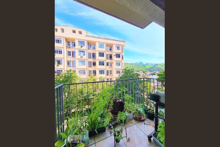 Varanda de apartamento à venda com 3 quartos, 62m² em Rocha, Rio de Janeiro