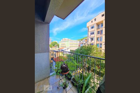 Varanda de apartamento à venda com 3 quartos, 62m² em Rocha, Rio de Janeiro