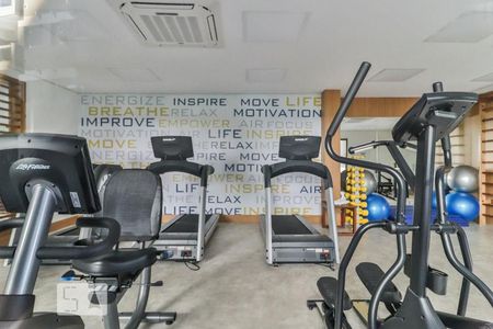 Apartamento à venda com 59m², 2 quartos e 1 vaga Apartamento à venda com 59m², 2 quartos e 1 vagaÁrea comum - Academia