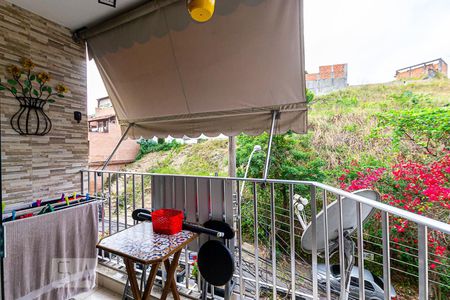 Varanda da Sala  de apartamento à venda com 2 quartos, 62m² em Fonseca, Niterói